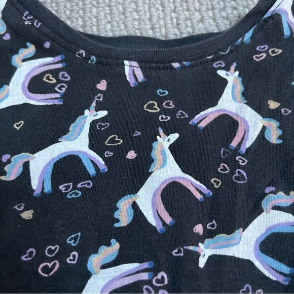 🍭6/$30 Old Navy Short Sleeve Unicorn Dress 2T - Picture 2 of 3